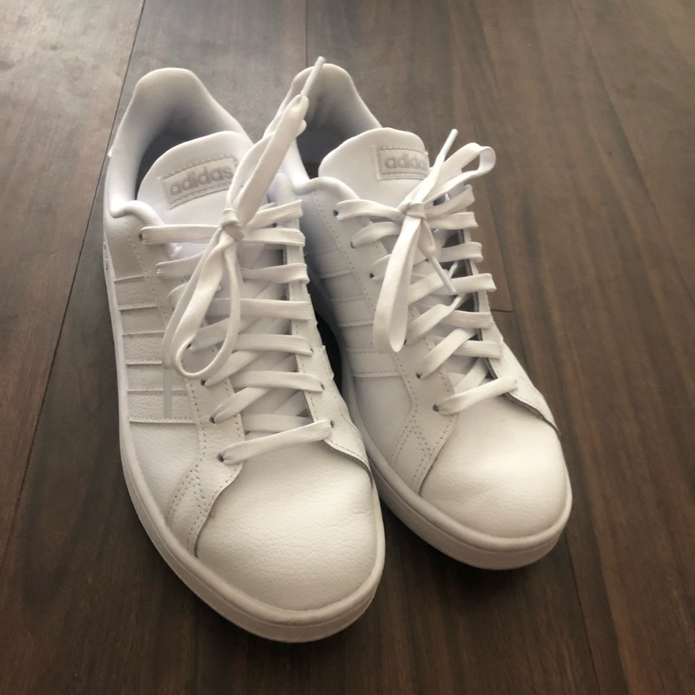Adidas Cloudfoam White Casual Sneakers